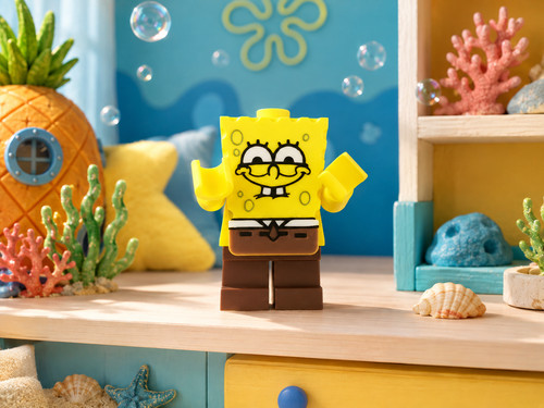 Figurine bob éponge - bob, –