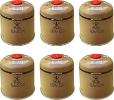 6 x cartouche à vis gaz 500 g