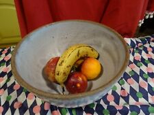  céramique grise artisanale belle coupe a fruits  décor grande table cuisine 