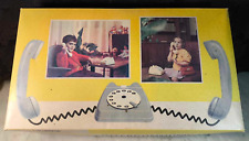 Jouet ancien Téléphones intercommunicants boîte d'origine VI. PA. Italie vintage