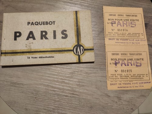 Carnet complet cartes - complet, 12