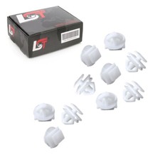 10x Grille Calandre Clips de