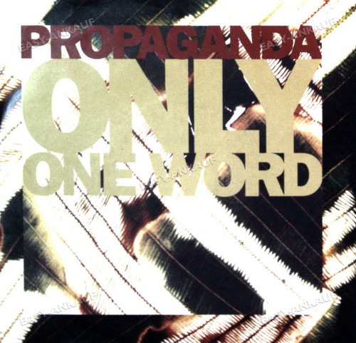 Propaganda only one word 7in - propaganda,