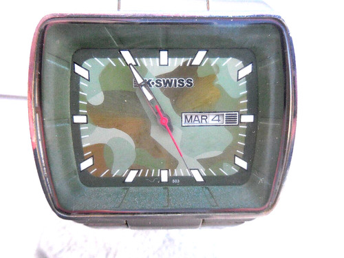 Montre vintage suiss homme - vintage,