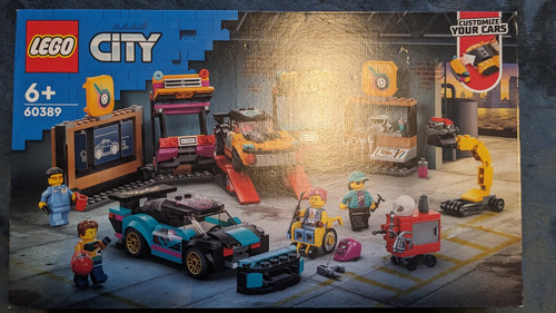 Lego city 60389 - city, garage