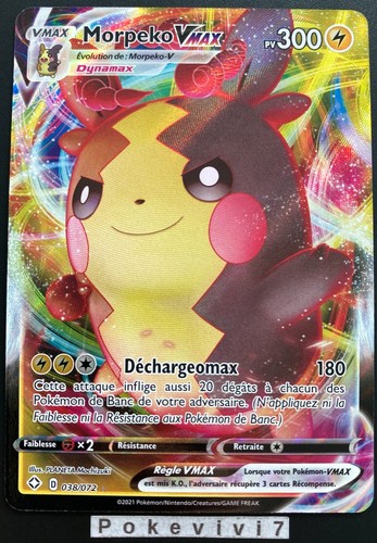 Carte pokemon morpeko 038 072 - pokemon, 038/072