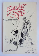 SANTIAGUITO Jacques FRANCES, JANNOT Roland - Exercices de style - 1984 - ill. p