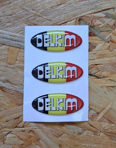 Delkim sticker set decal - 3×,
