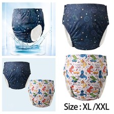 Couche-culotte en tissu lavable pour adulte, couvre-couche réglable avec boucle