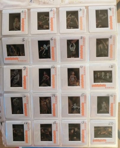 Madonna 20x diapositives diapo - madonna,