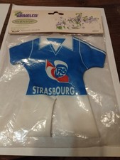 Ancien Mini Maillot Miniature Foot RCS STRASBOURG Fan Neuf sous Blister