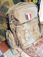 Sac a dos 50 L Armée Française de 2012 Beige , Désert, très  Bonne Occase.