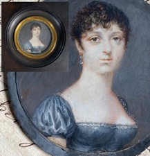 Antique French Portrait