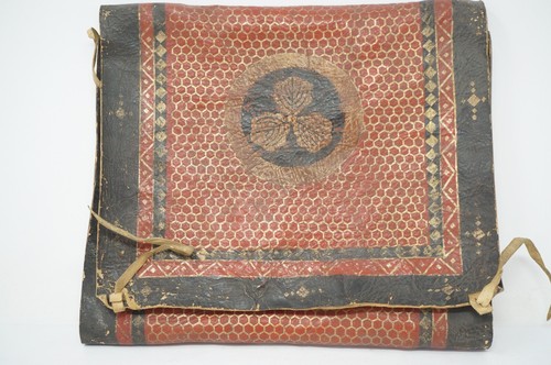 Sac ancien cuir avec - ancien,