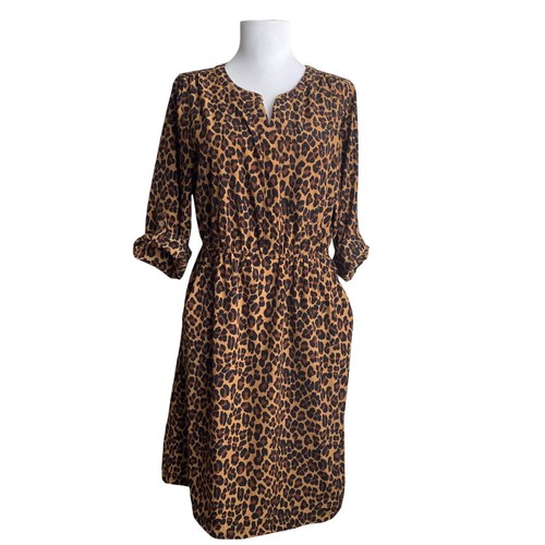 Old navy leopard print shirt - leopard,