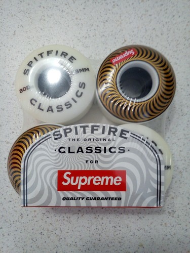 Supreme nyc spitfire wheels - supreme,