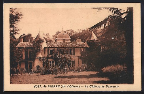 Cpa saint pierre - le, château