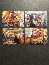 TIMBRE PORTUGAL TABLEAUX NOËL