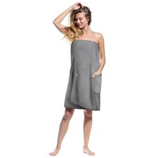 Aomig Serviette de Bain, Accessoires de Sauna Robe de Sauna Kilt Femme, Servi...