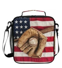 Lunch Box American FLAG