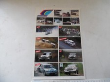planche autocollant automobile  peugeot talbot sport peugeot 205 rallye