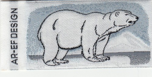 Ecusson ours blanc 7 - ecusson,