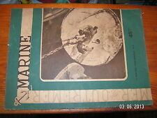 !!§ Marine Nationale n°65 Peche au Palangre Convois Corse 1944 Petrole Marseille