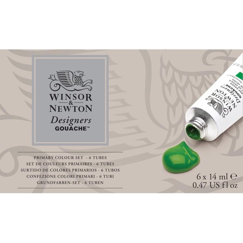 Gouache coffret tubes de - -, 6