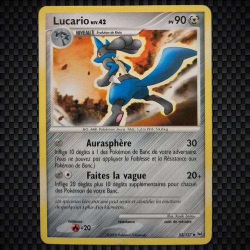 Cartes pokémon lucario - pokémon, :