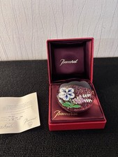 Boule presse papier papillon