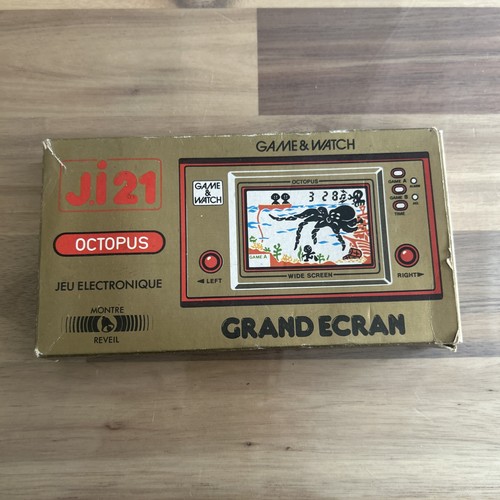 Nintendo game watch octopus - nintendo,