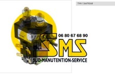 CONTACTEUR DE PUISSANCE HARDELLET 24V JUNGHEINRICH 054202000 PIECES DETACHEES