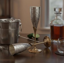 Lot de verres à champagne en