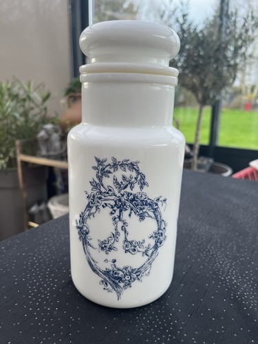 Pot apothicaire verre - pot, en