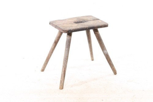 Tabouret bois 1897 design - bois,