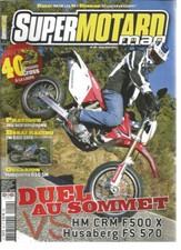 SUPERMOTARD N°48 HM CRM F500 X / HUSABERG FS 570 / TM 660 SMX / HM SM 125 RR