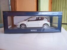 NOREV 1/18 PEUGEOT 206 RC 2003 BLANCHE ÉDITION LIMITEE 030/206PCS