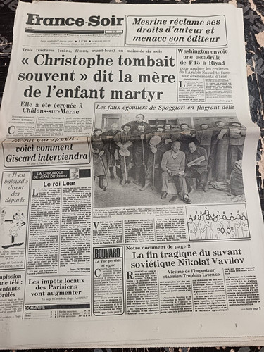 Journal france soir - france,