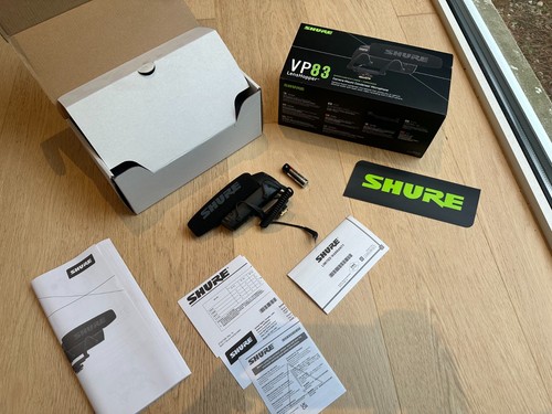 Micro caméra shure - shure, état