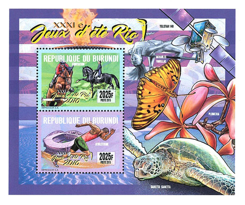 Stamps burundi 2015 perf - 2015,