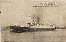 CPA AK S.S. Porthos - Paquebot