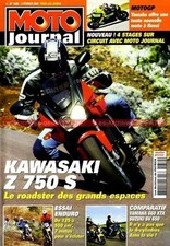 MOTO JOURNAL 1650 Essai Road Test YAMAHA 660 XTX KAWASAKI Z750 SUZUKI SV 650 N