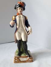 Soldat en porcelaine signature