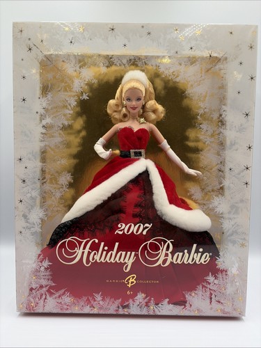 2007 holiday barbie doll - 2007,