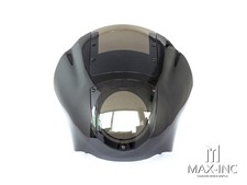 Carénage de phare noir bulle