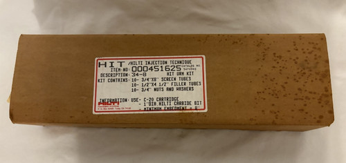 Hilti injection technique - injection,