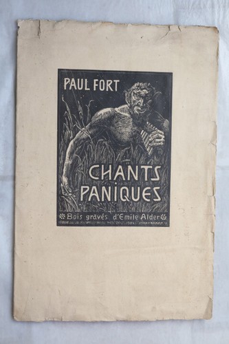 Chants paniques emile alder - chants,
