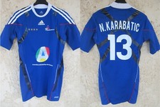 Maillot handball FRANCE KARABATIC n°13 Champion du MONDE 2011 ADIDAS TECHFIT FFH
