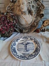 ASSIETTE Publicitaire sanitaire porcher  GIEN Vintage