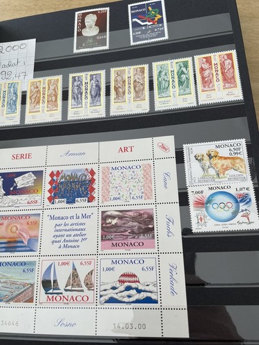 Collection timbres monaco - timbres, neuf